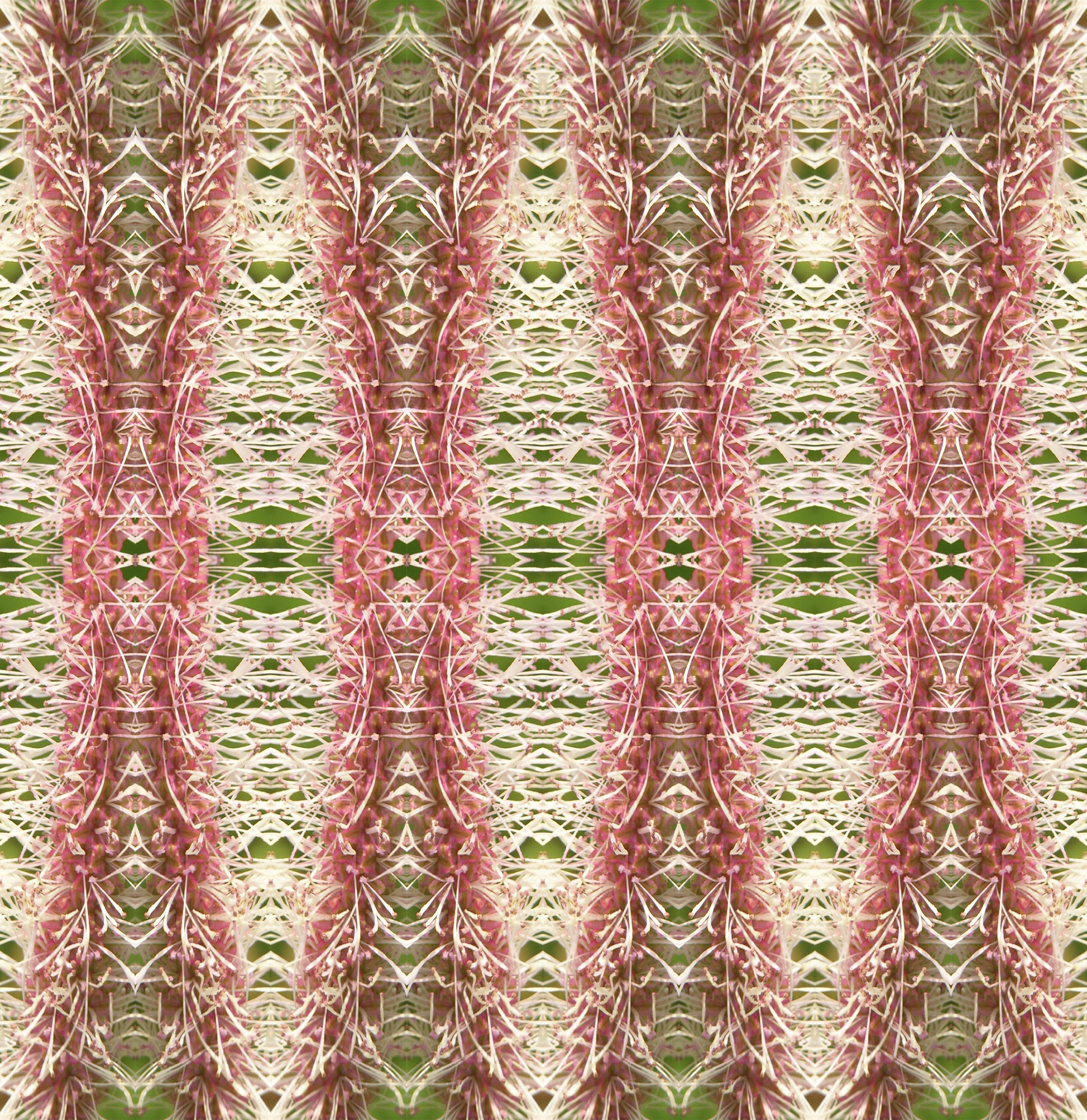 Abstract floral linen fabric, fresh pink floral textile. Neutral designer fabric, contemporary luxury material for home decor. Curtaining