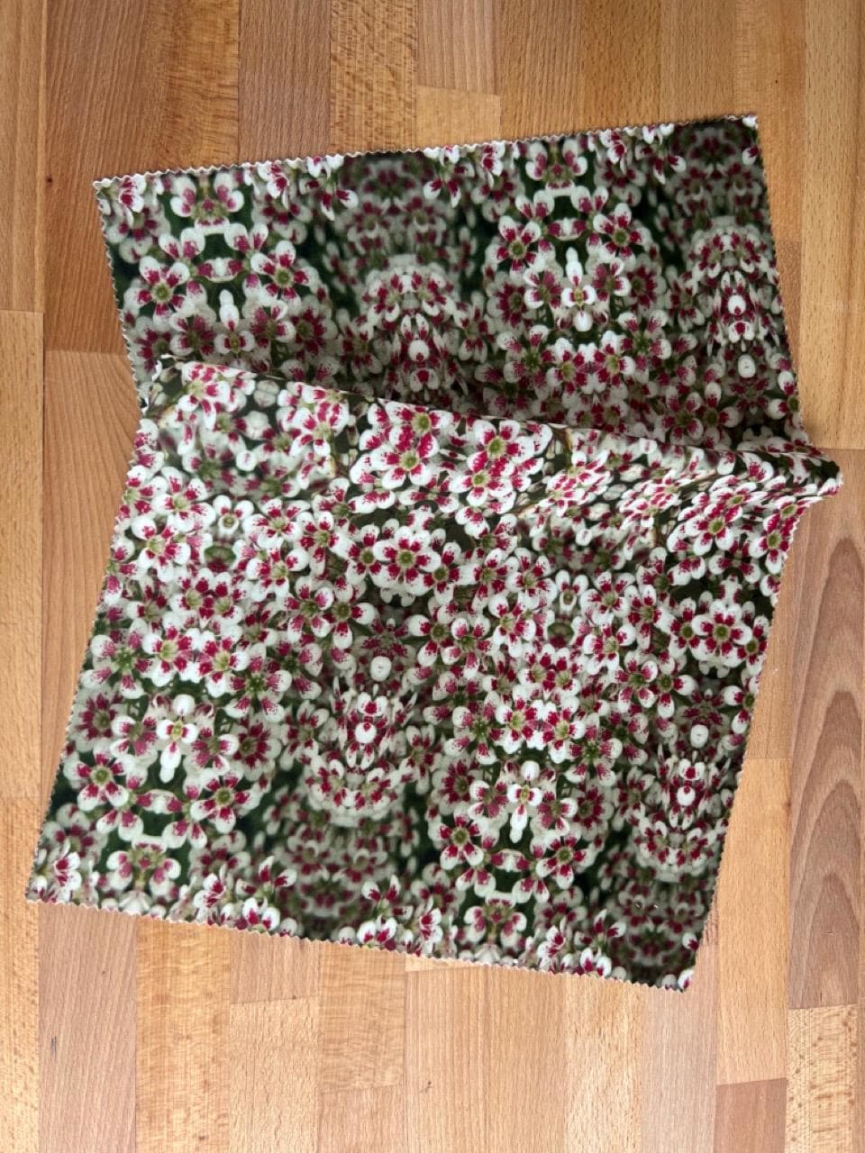 Abstract floral velvet fabric, bold pink floral textile. Neutral designer fabric, contemporary luxury material for home decor. Curtaining - image 7