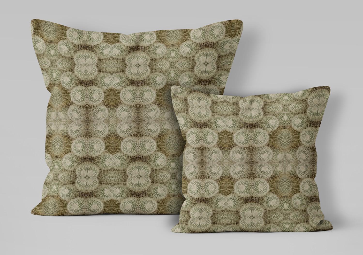 Abstract flower velvet fabric, subtle beige floral textile. Neutral designer fabric, contemporary luxury material for home decor. Curtaining - image 3